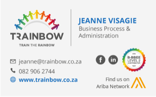 Trainbow Email Signature J Visagie